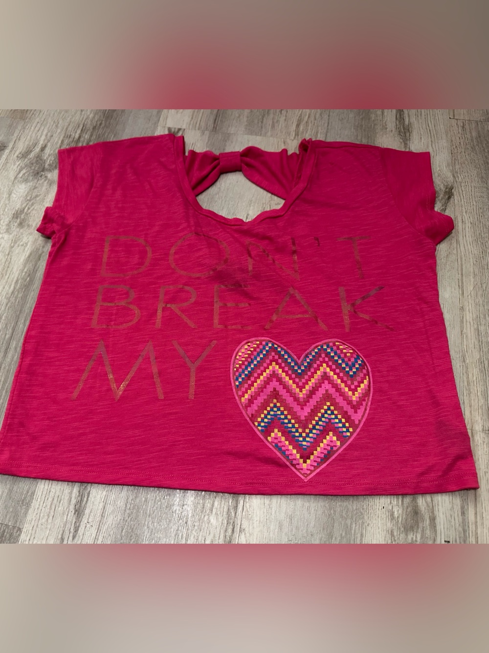 Self Esteem Bright Pink Top with Purple Accent